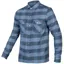 Endura Hummvee Flannel Shirt Ensign Blue